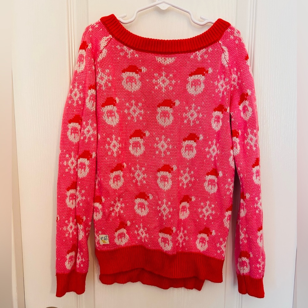 Wildflowers Santa Sweater